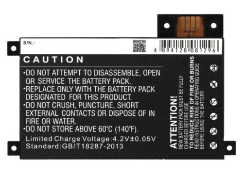 3.7V 170-1056-00 Amazon Kindle Touch 2011 3G 4th Gen E-book 1400mAh Ersatz Akku