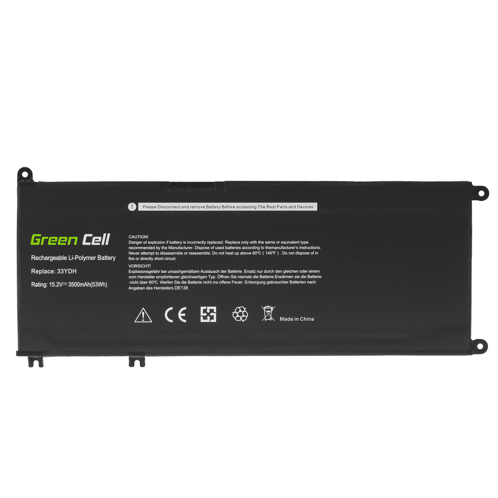 Dell Inspiron 15 7577 Inspiron 13 7353 2in1 G3 15 3579 Ersatz Akku