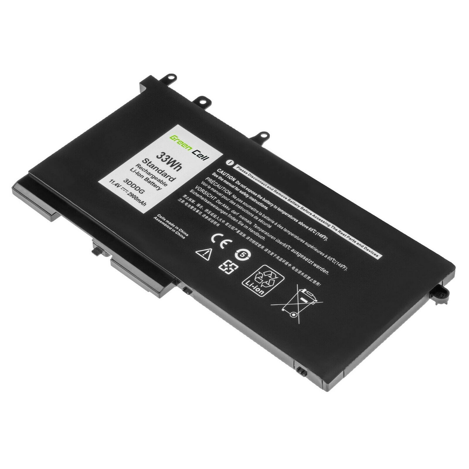 93FTF 3DDDG 83XPC Dell Latitude 5280 5290 5480 5490 5495 Ersatz Akku