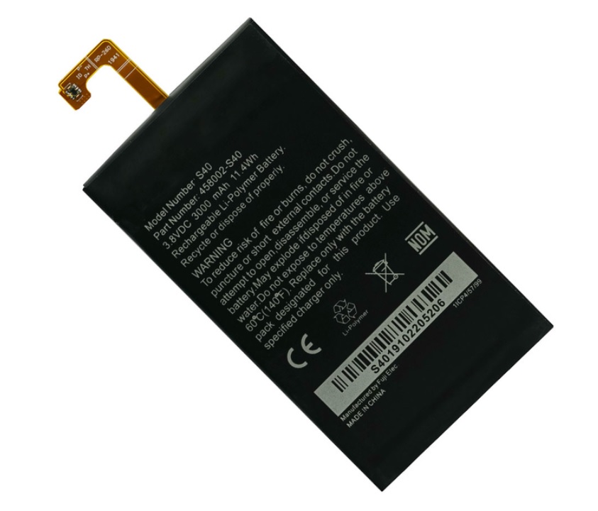 CAT S40 1ICP4/57/99 3000mAh 458002-S40 3.8V,3000mAh Ersatz Akku