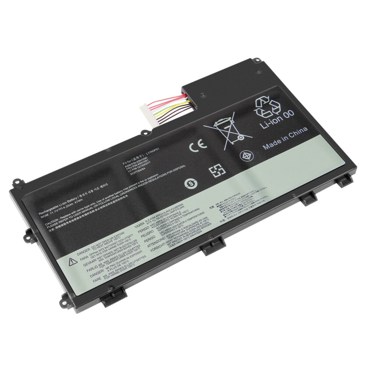 4250mAh Lenovo ThinkPad T430U Ultrabook L11S3P51 Ersatz Akku - zum Schließen ins Bild klicken