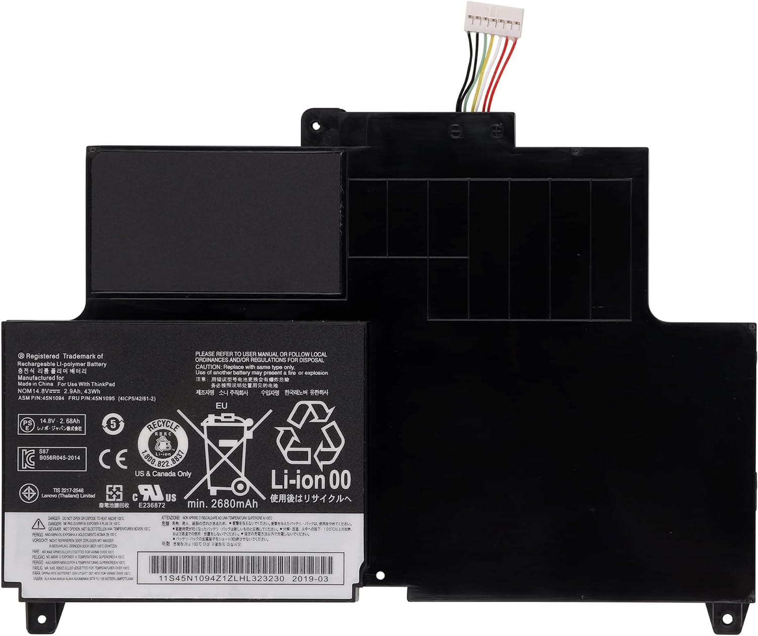 Lenovo 45N1092, 45N1093, 45N1094, 45N1095 Ersatz Akku