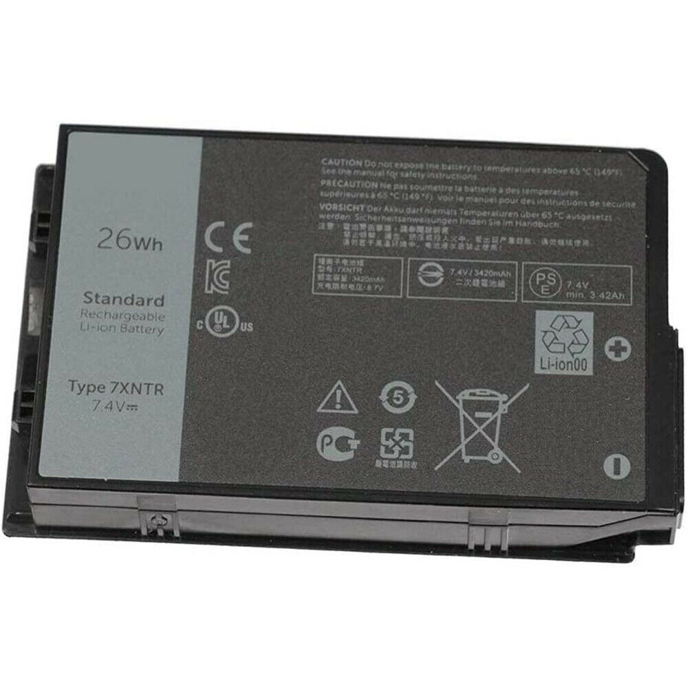 7XNTR FH8RW T03H DELL Latitude 12 7212 7202 RUGGED EXTREME Ersatz Akku