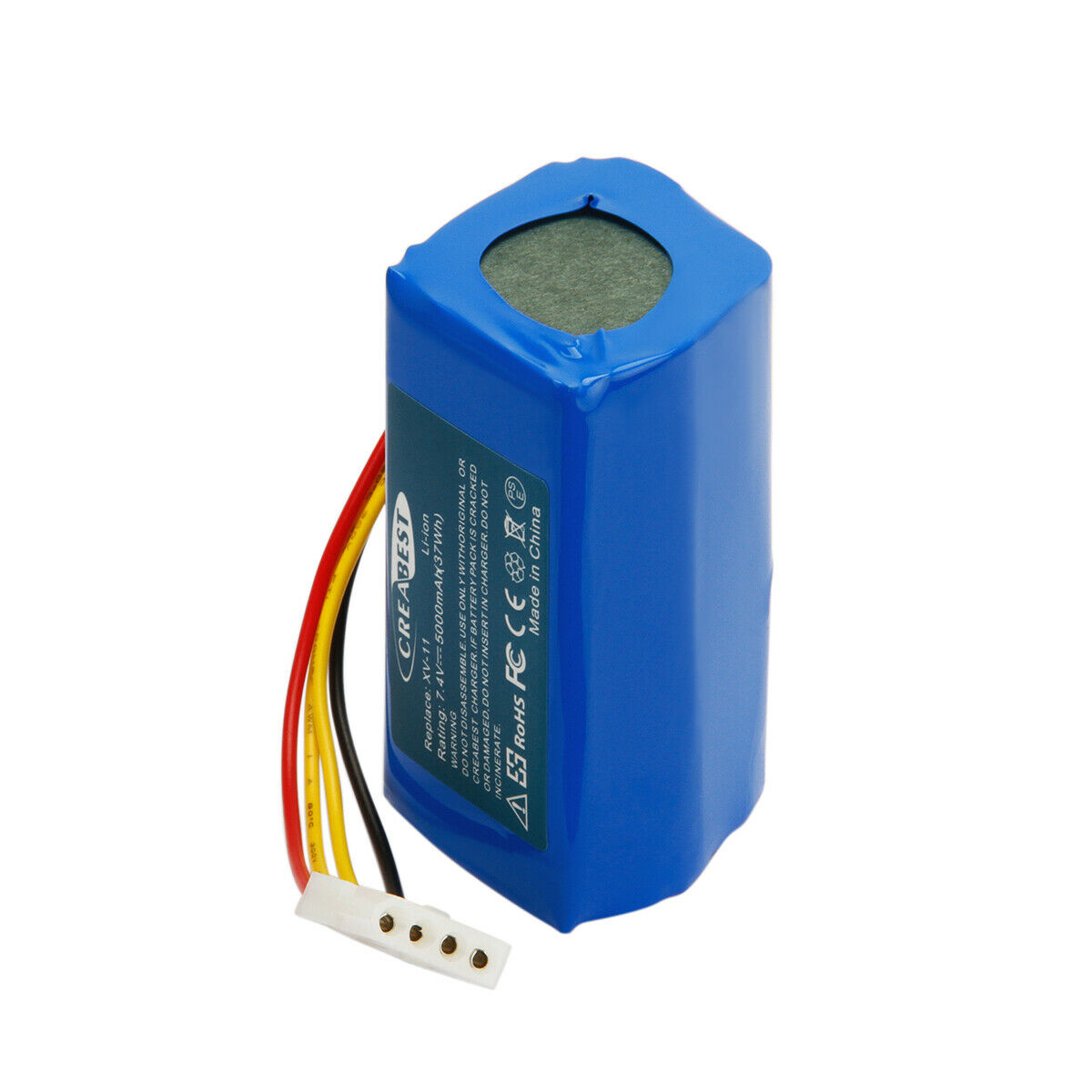 7.4V 5000mAh Li-Ion Neato 945-0005,945-0006,945-0024,205-0001,XV-11,XV-14 Ersatz Akku