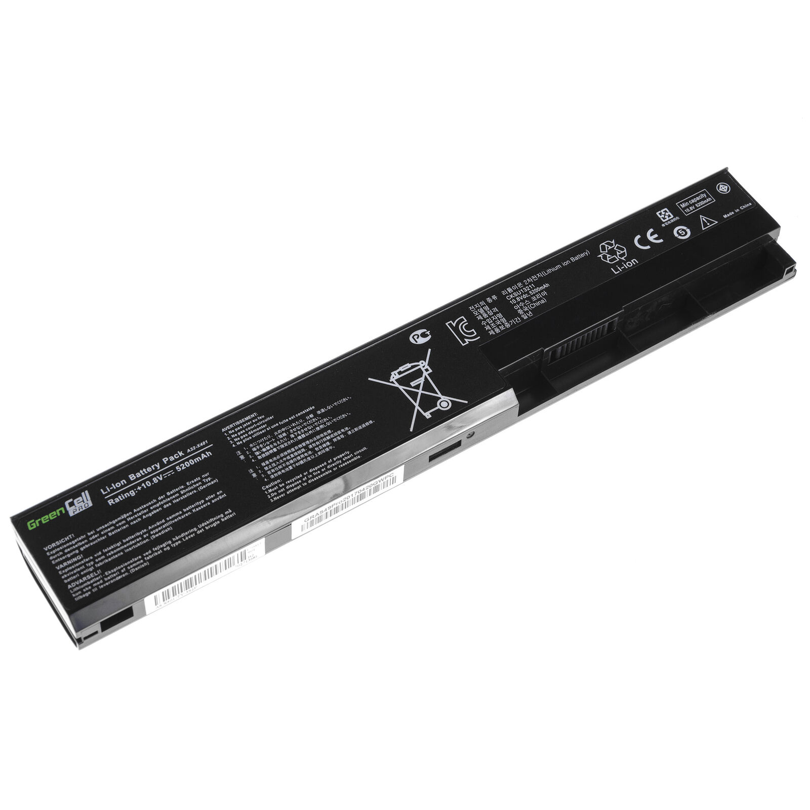 Asus X301A-RX005V X301A-RX119V 4400mAh Ersatz Akku