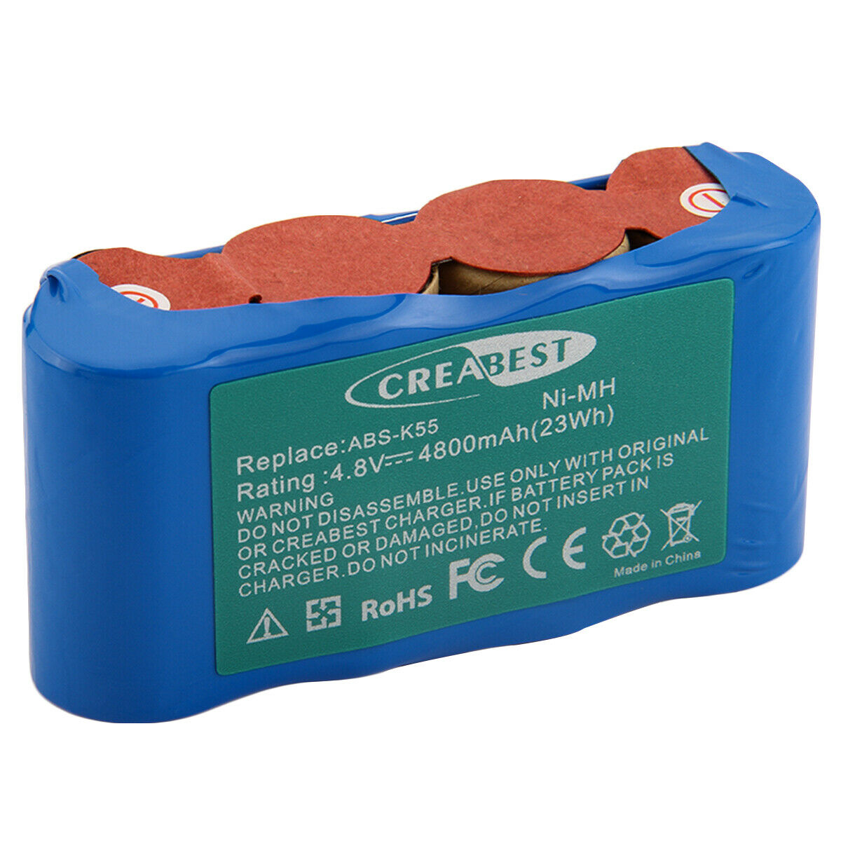 4.8AH 4800mAh Ni-MH Karcher Akkubesen K50 K85 ABS-K55 BF9900 Ersatz Akku