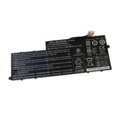 AC13C34 Acer Aspire V5-122P E3-111 Series 3ICP5/60/80 Ersatz Akku