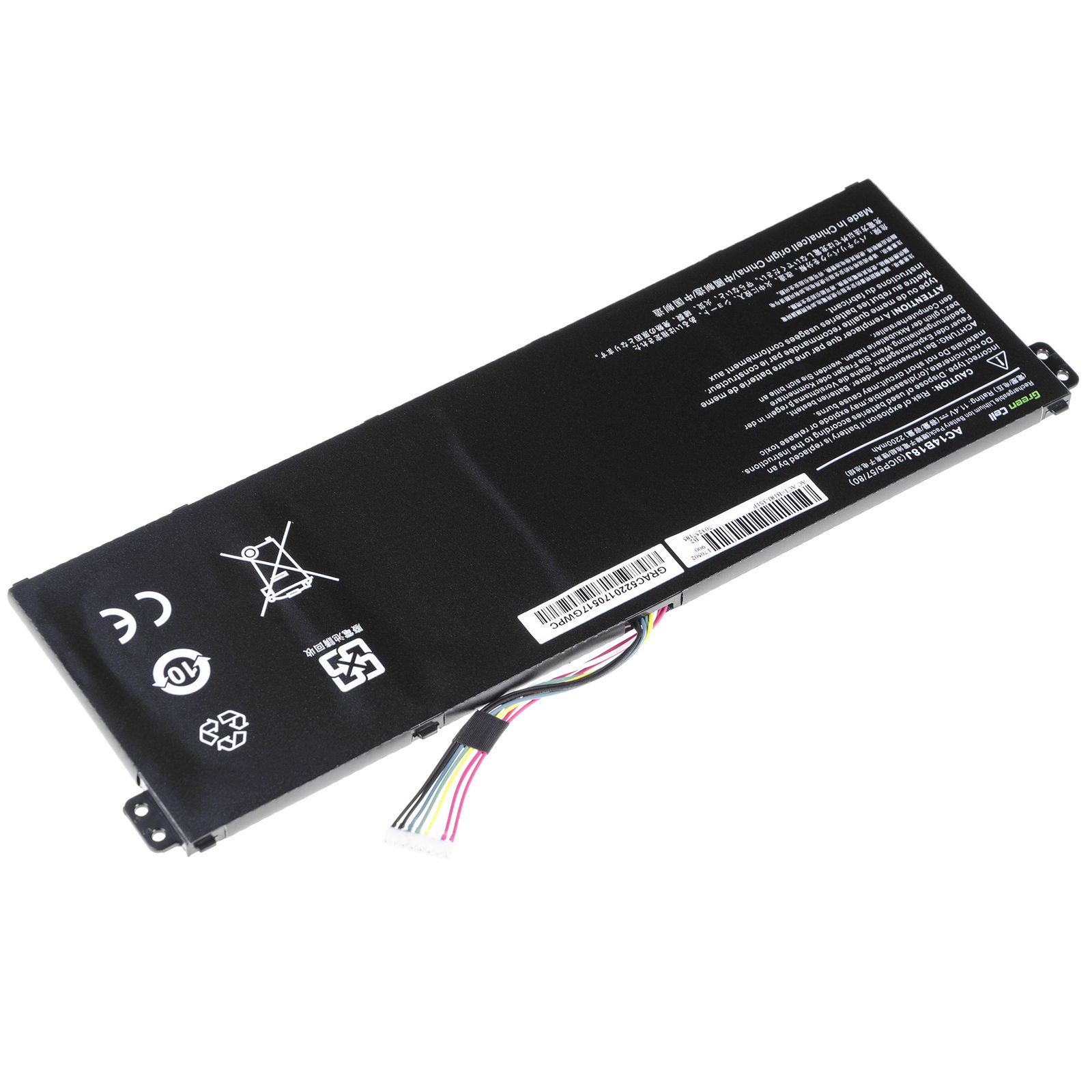 11.4V Packard Bell Easynote TE70BH TG83BA TG83BA-C827 AC14B18J Ersatz Akku