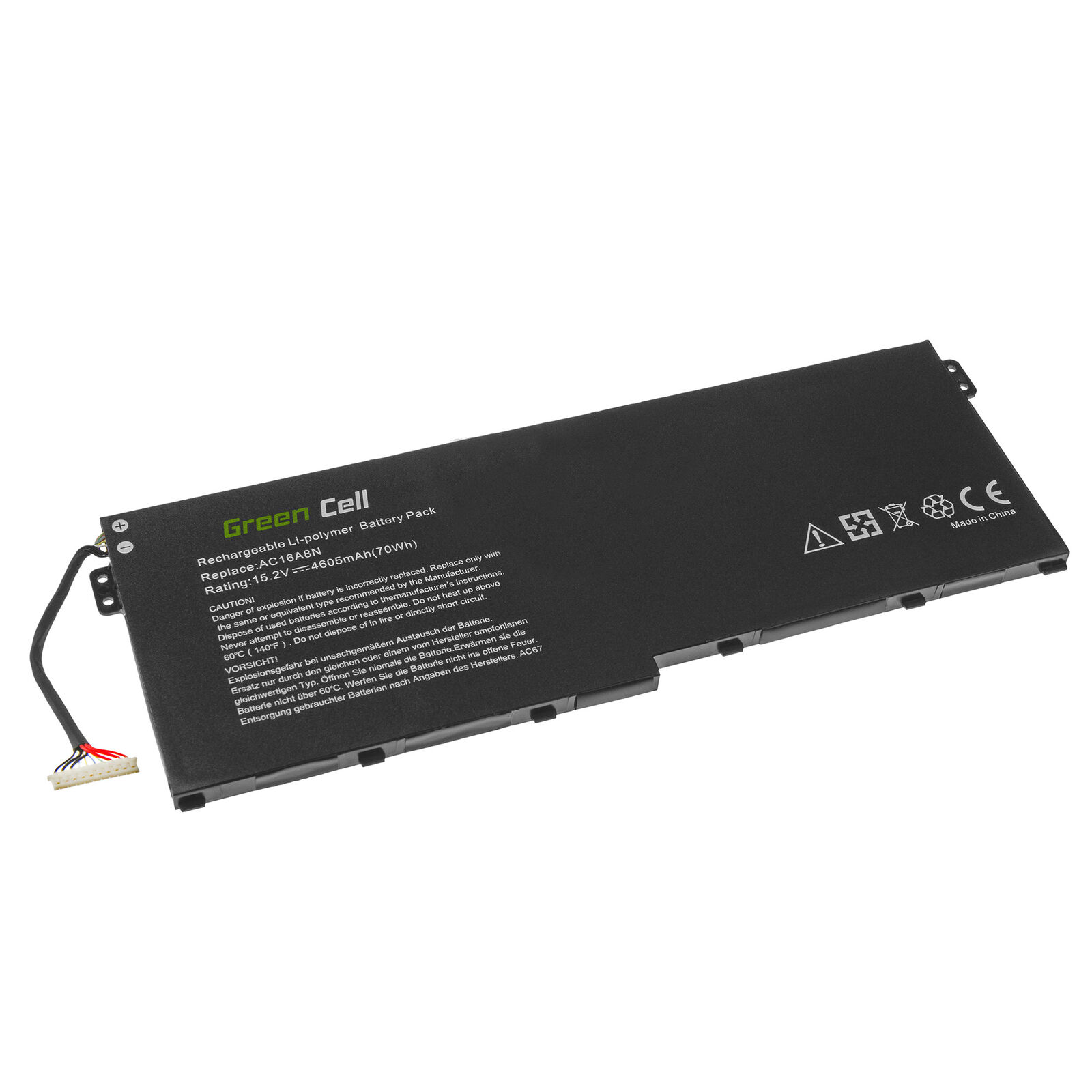 15.2V AC16A8N Acer Aspire V15 V17 Nitro BE VN7-593G VN7-793G Ersatz Akku - zum Schließen ins Bild klicken