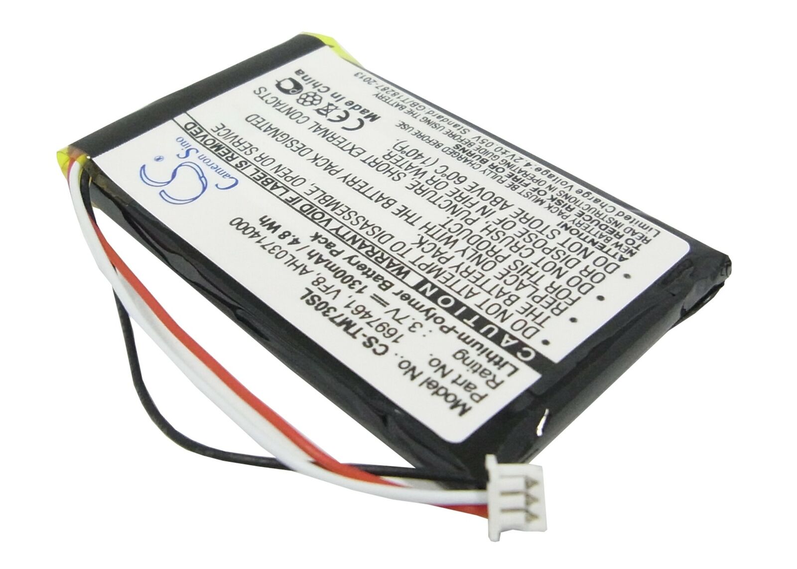 TomTom 630T 1697461 VF8 AHL03714000 1300mAh Ersatz Akku