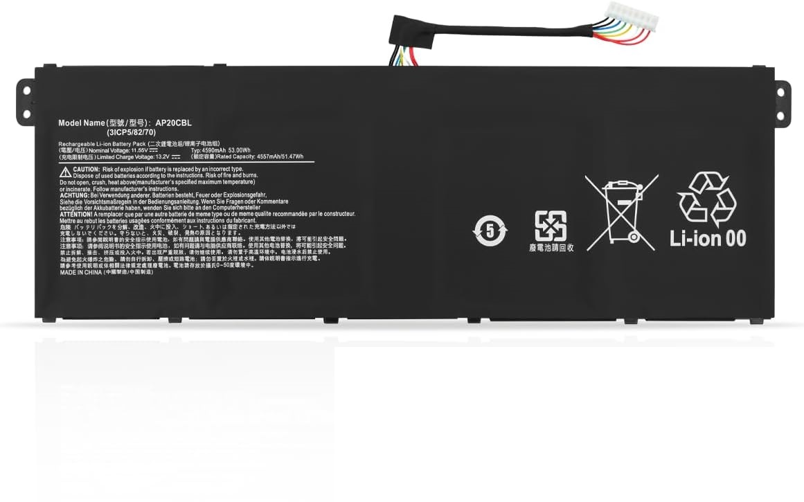 AP20CBL Acer Vero AV15-511 TravelMate P2 214-41-G3 TMP214-41-G3 Spin B3 Ersatz Akku