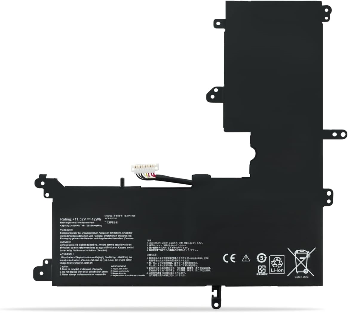 B31N1705 ASUS VivoBook Flip 14 TP410 TP410UA TP410UAR TP410UF TP410UR TP410URR TP410UA Ersatz Akku
