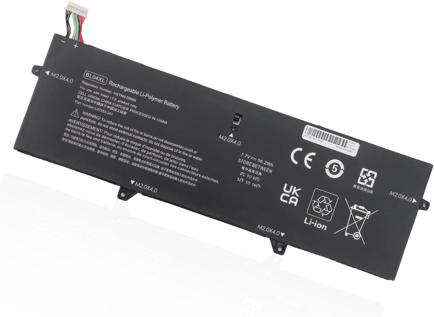 BL04XL HP BL04056XL HSTNN-UB7N HSTNN-DB8M L07041-855 5 L07353-2C1 L07353-241 L07353-541 Ersatz Akku