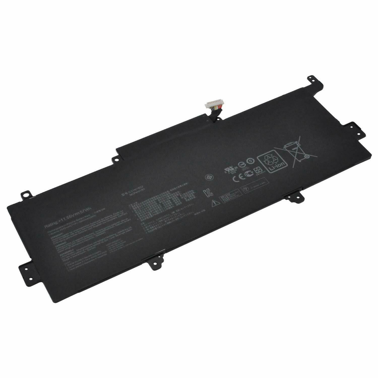 C31N1602 ASUS Zenbook U3000U UX330U UX330UA 0B200-02090000 Ersatz Akku