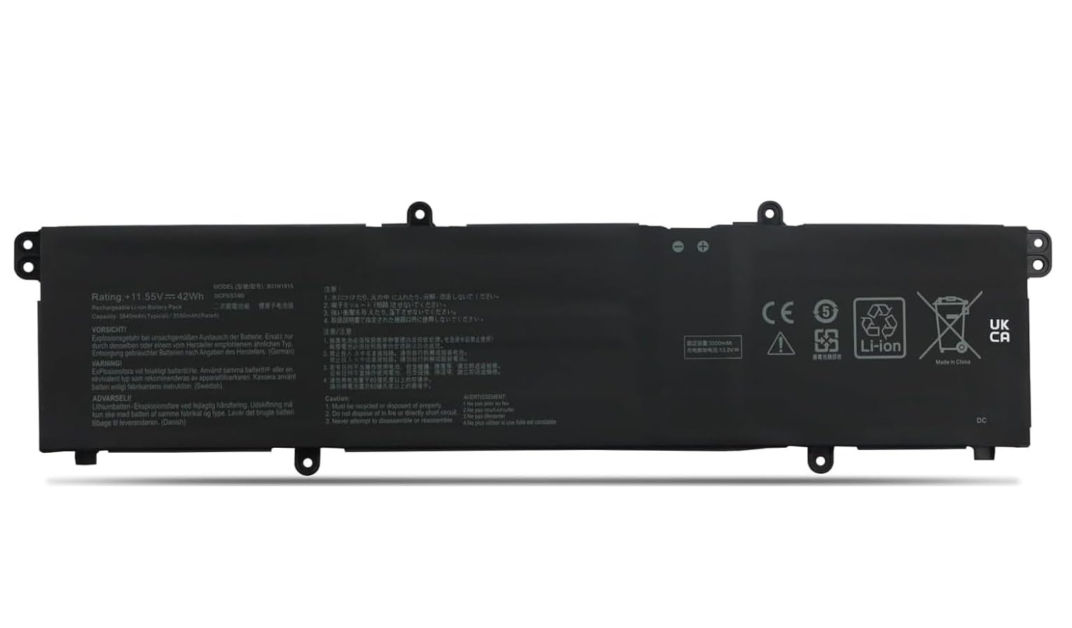 C31N1915 B31N1915 Asus ExpertBook B1508c B1400CE B1400CE B144 00000CB CB 400cba B1408c Ersatz Akku