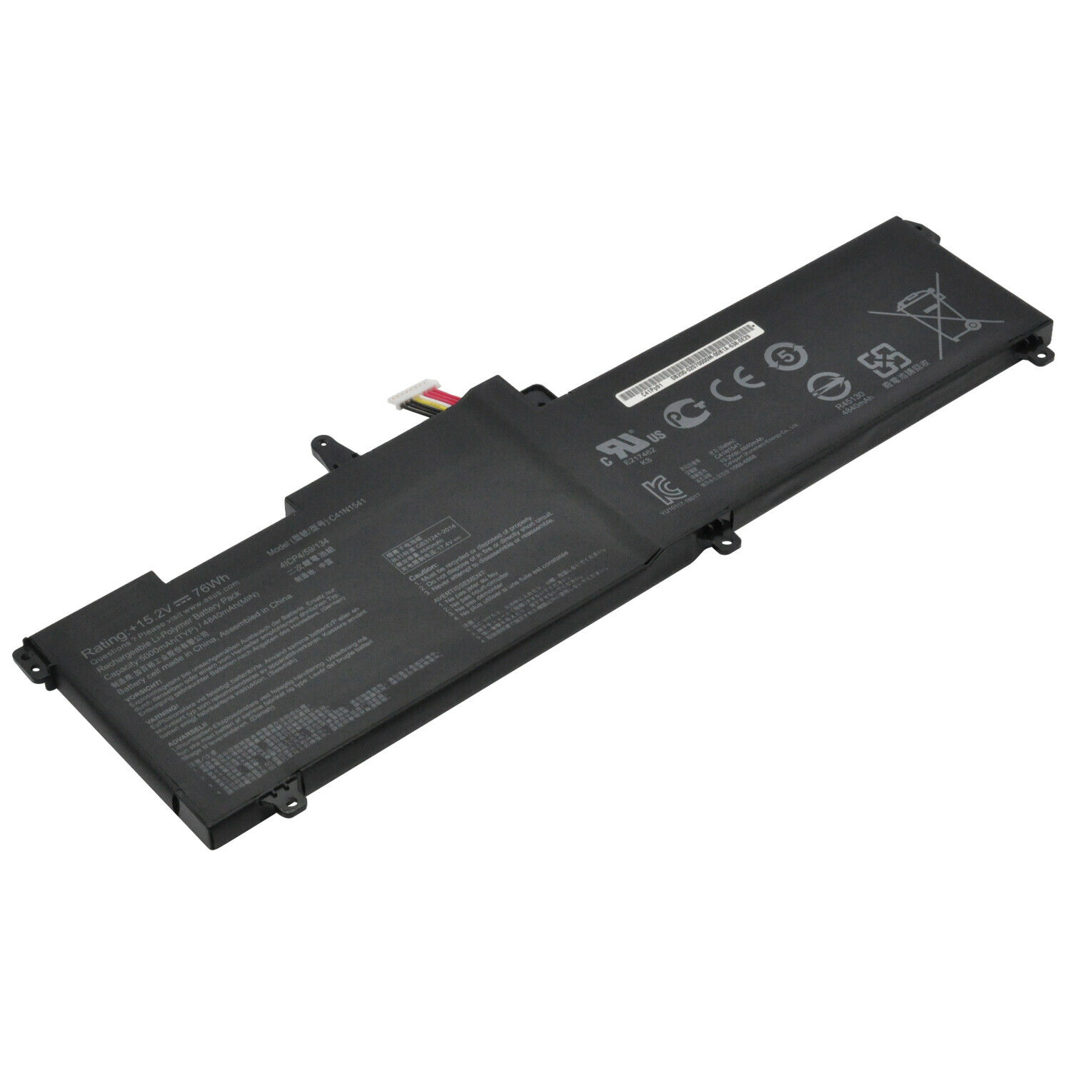 C41N1541 0B200-02070400 ASUS ROG Strix GL702VM-DB74 GL702VM-GC059T Ersatz Akku