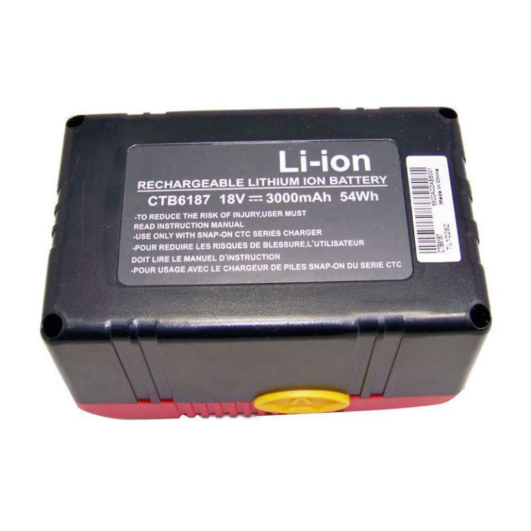 Snap on CTB4187 CTB4185 CTB6187 LI-ION 18V 3.0Ah Ersatz Akku