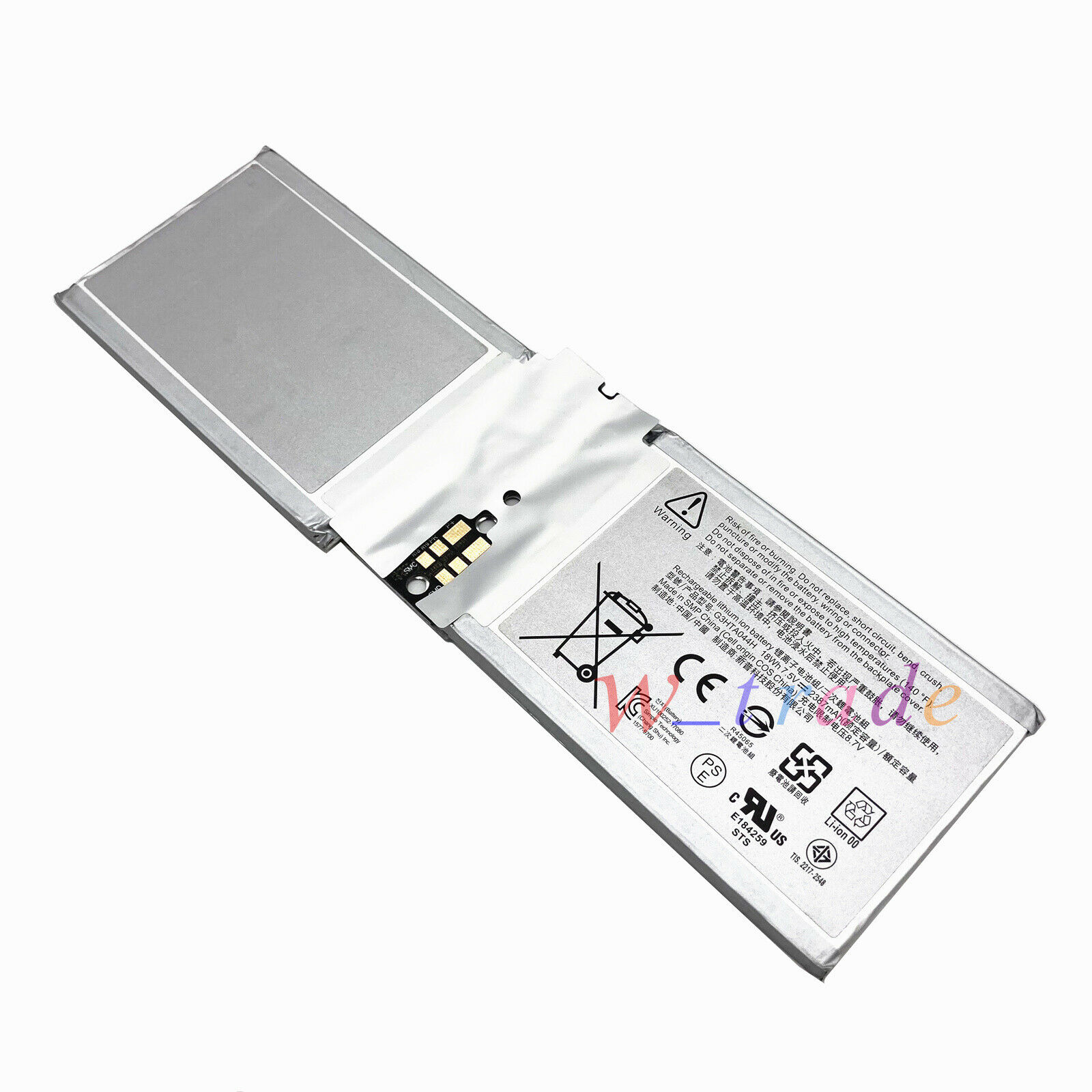 G3HTA044H G3HTA020H Microsoft Surface Book 1 2 CR7-00005 CR7-00007 Ersatz Akku - zum Schließen ins Bild klicken