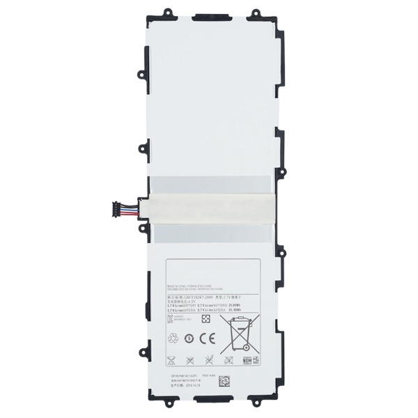 SAMSUNG GALAXY NOTE 10.1 GT-N8000 N8010 SP3676B1A 7000mAh Ersatz Akku