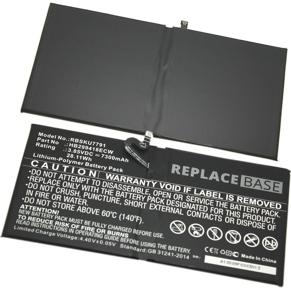 7300mAh Li-Po for HUAWEI CMR-W109, HB299418ECW Ersatz Akku