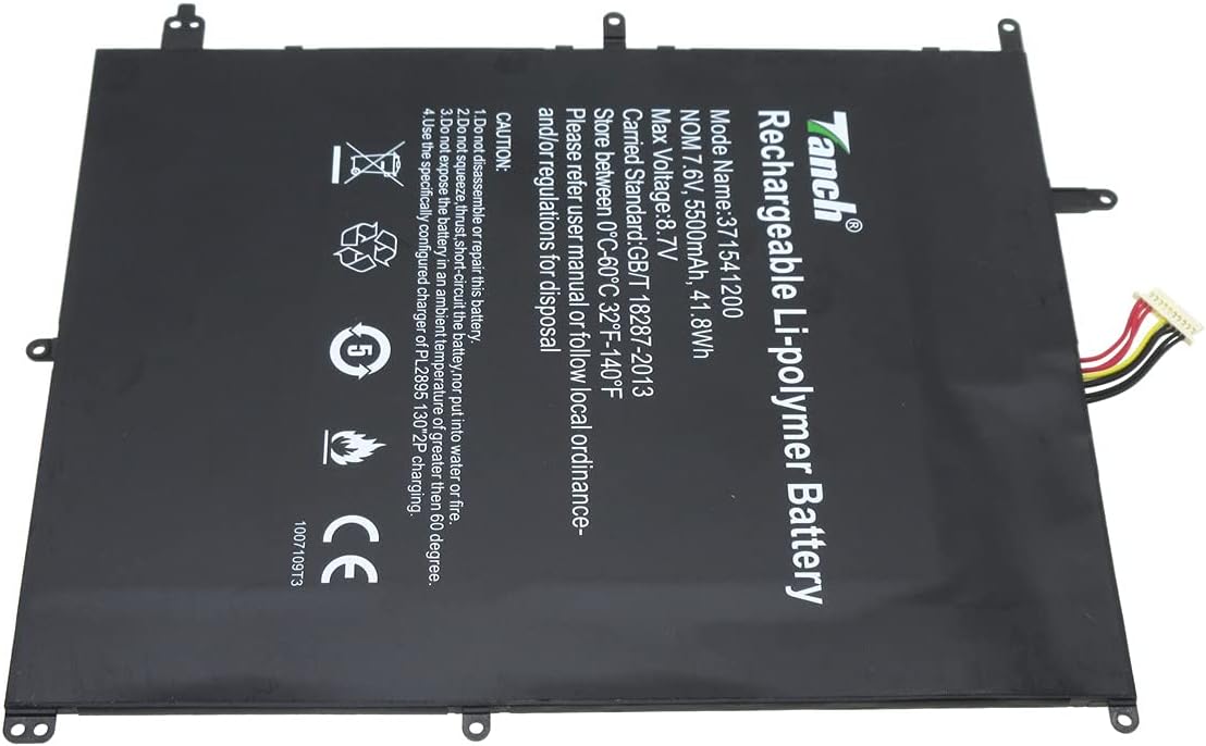 Trekstor Primebook P14 p14b c13,A146 HW-371541200 7.6 V 5500 mAh Ersatz Akku
