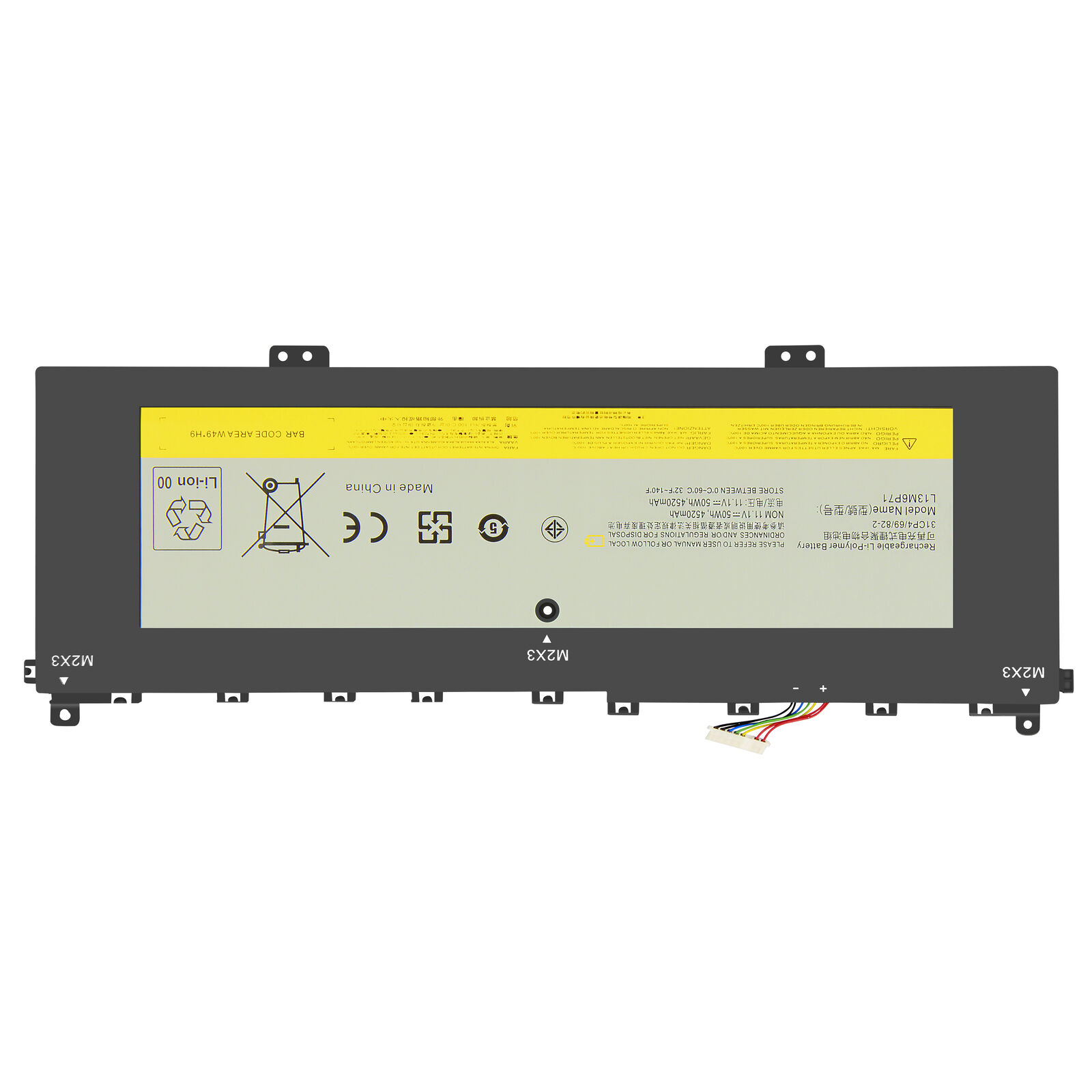 11.1V L13M6P71 121500229 L13S6P71 121500234 Lenovo IdeaPad Yoga 2 13 Ersatz Akku