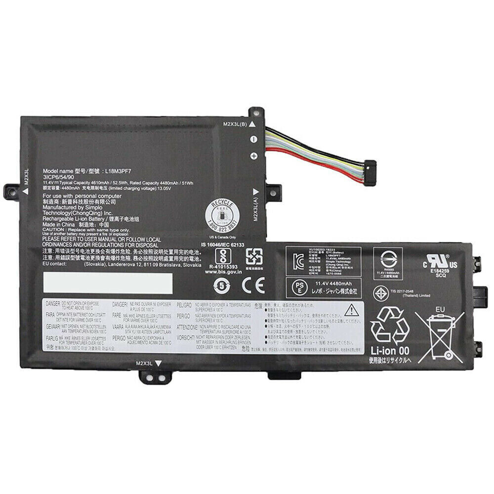 Lenovo ideapad S340-15API S340-15IWL L18M3PF7 L18M3PF6 L18C3PF7 Ersatz Akku