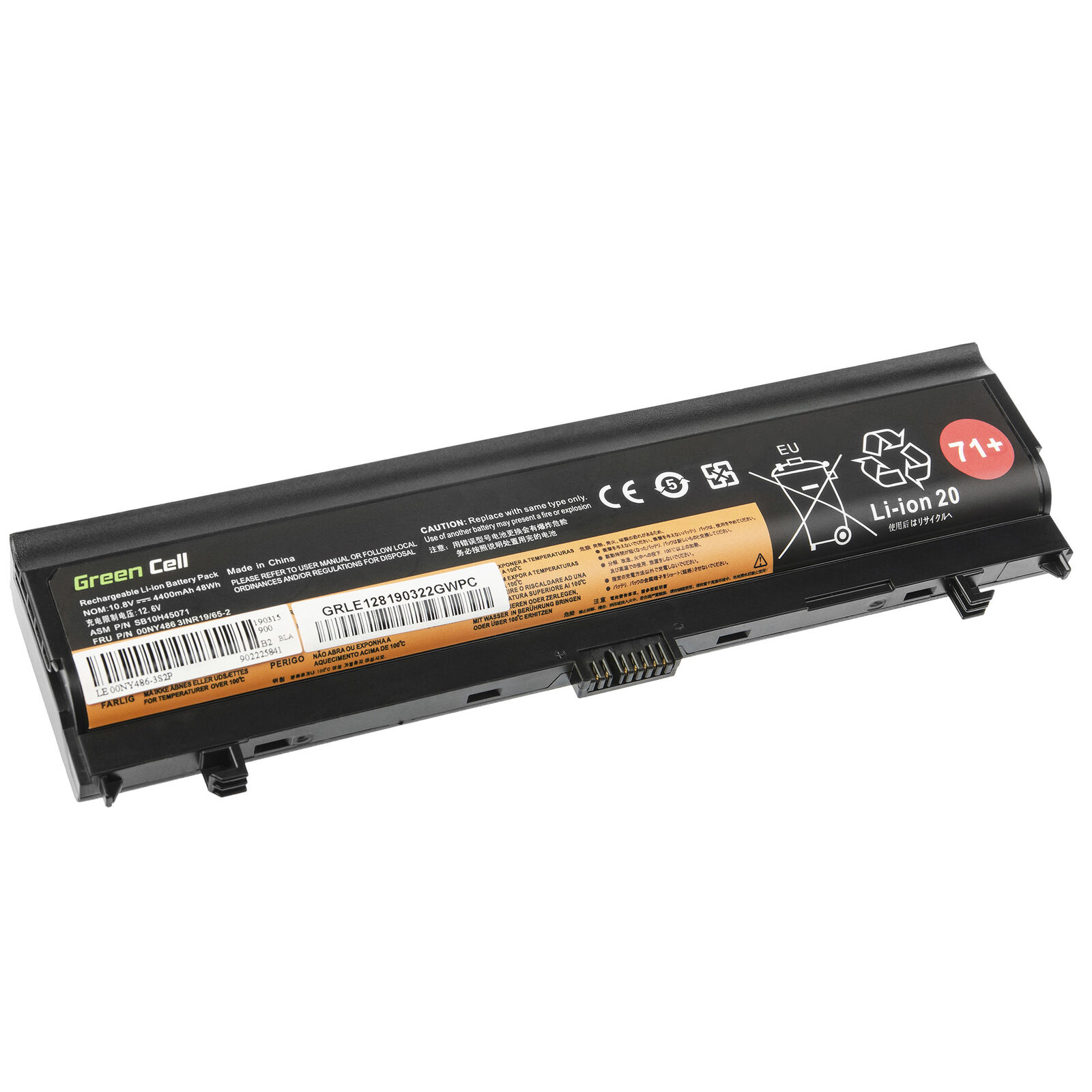 Lenovo ThinkPad L560 L570 00NY486 00NY487 00NY488 00NY489 4400mAh Ersatz Akku - zum Schließen ins Bild klicken