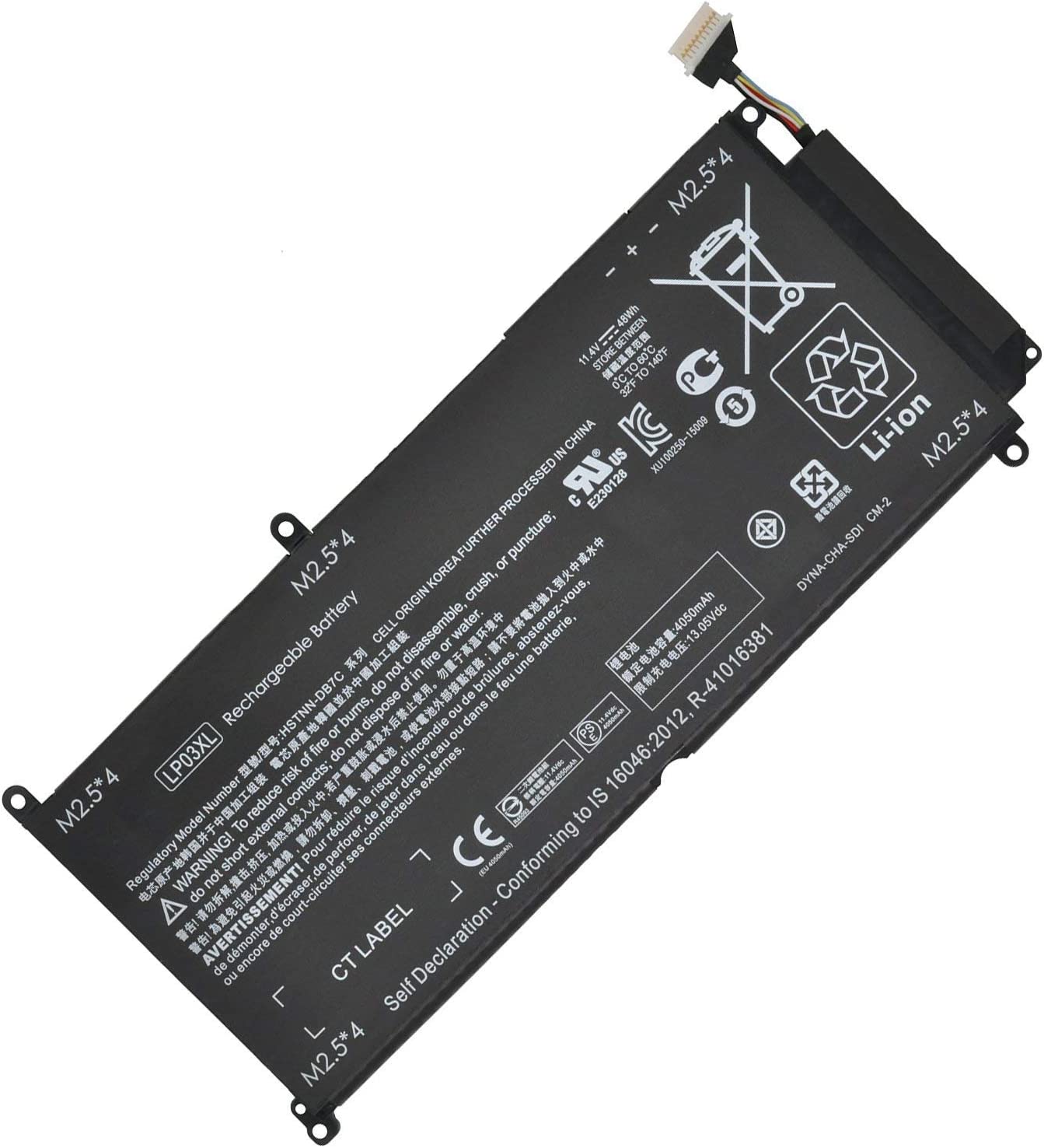 HP LP03XL HSTNN-DB6X 805094-005 804072-241 HSTNN-DB7C TPN-C121 TPN-C122 TPN-C124 LP03048XL 805094-005 Ersatz Akku