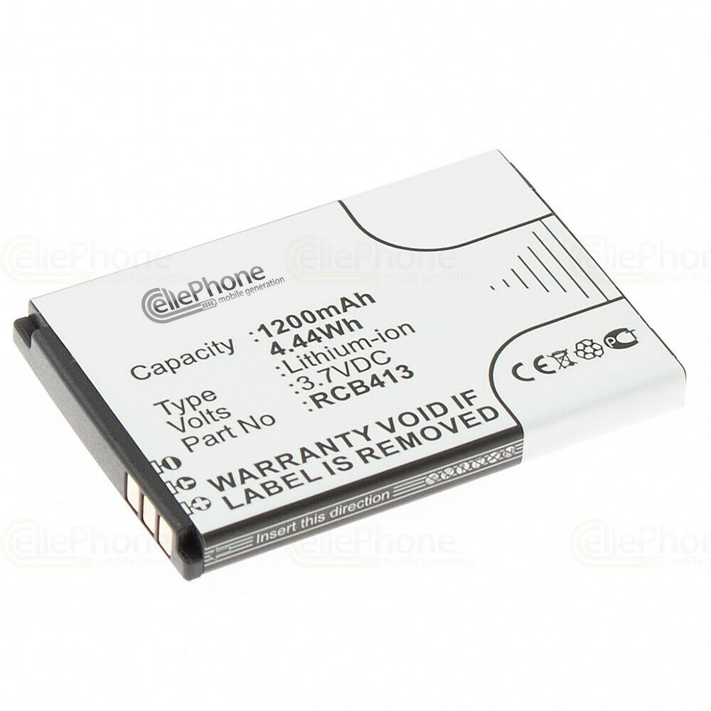 3,7V Li-Ion Doro Primo 413 - RCB413 - 1200mAh Ersatz Akku