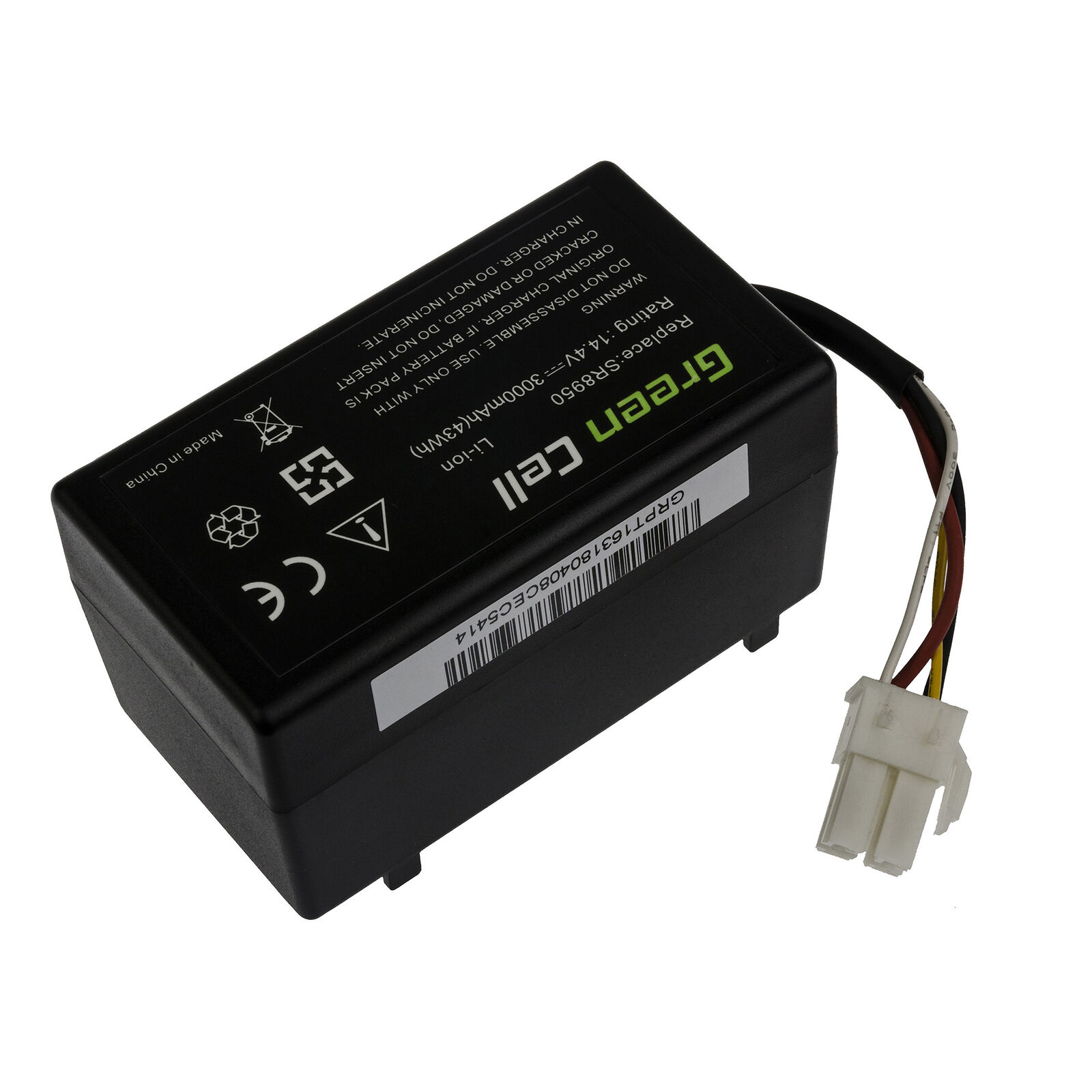 14.4V 3000mAh SAMSUNG Navibot SR8980, SR8981 Ersatz Akku