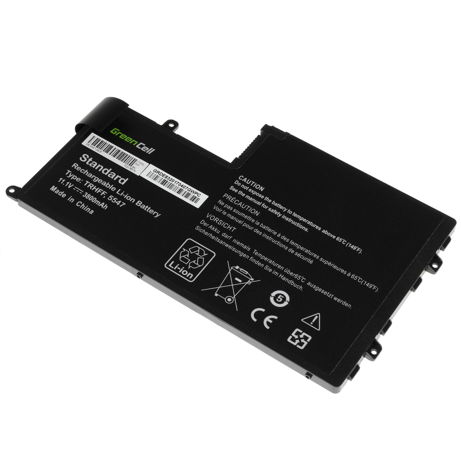 Dell Latitude 3450 3550 Dell Inspiron 14 5442 5443 5445 3800mAh Ersatz Akku - zum Schließen ins Bild klicken