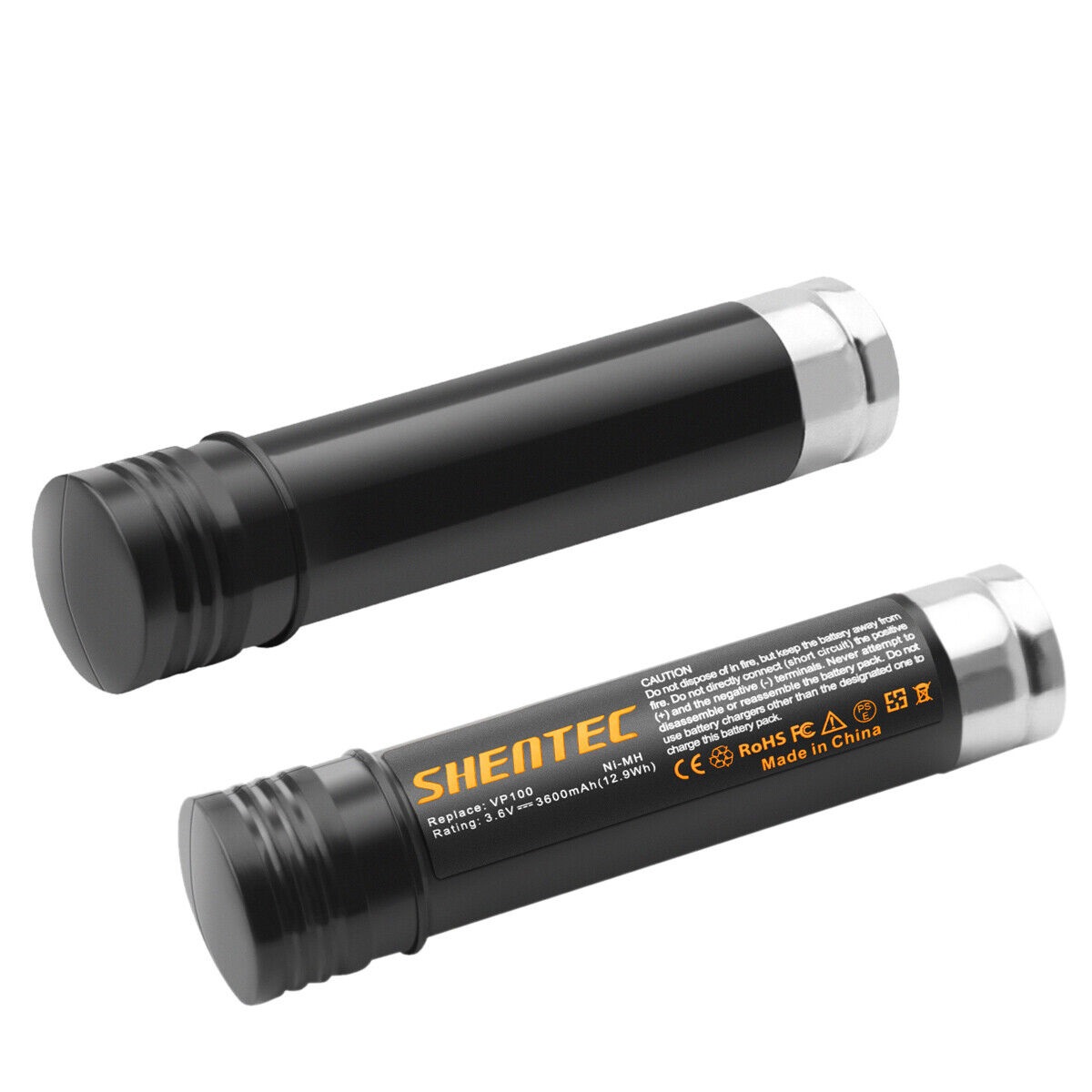 2X 3.6V 3600mAh Ni-MH Black & Decker 383900-004,151 995-02,388183-00 ,VP100 Ersatz Akku